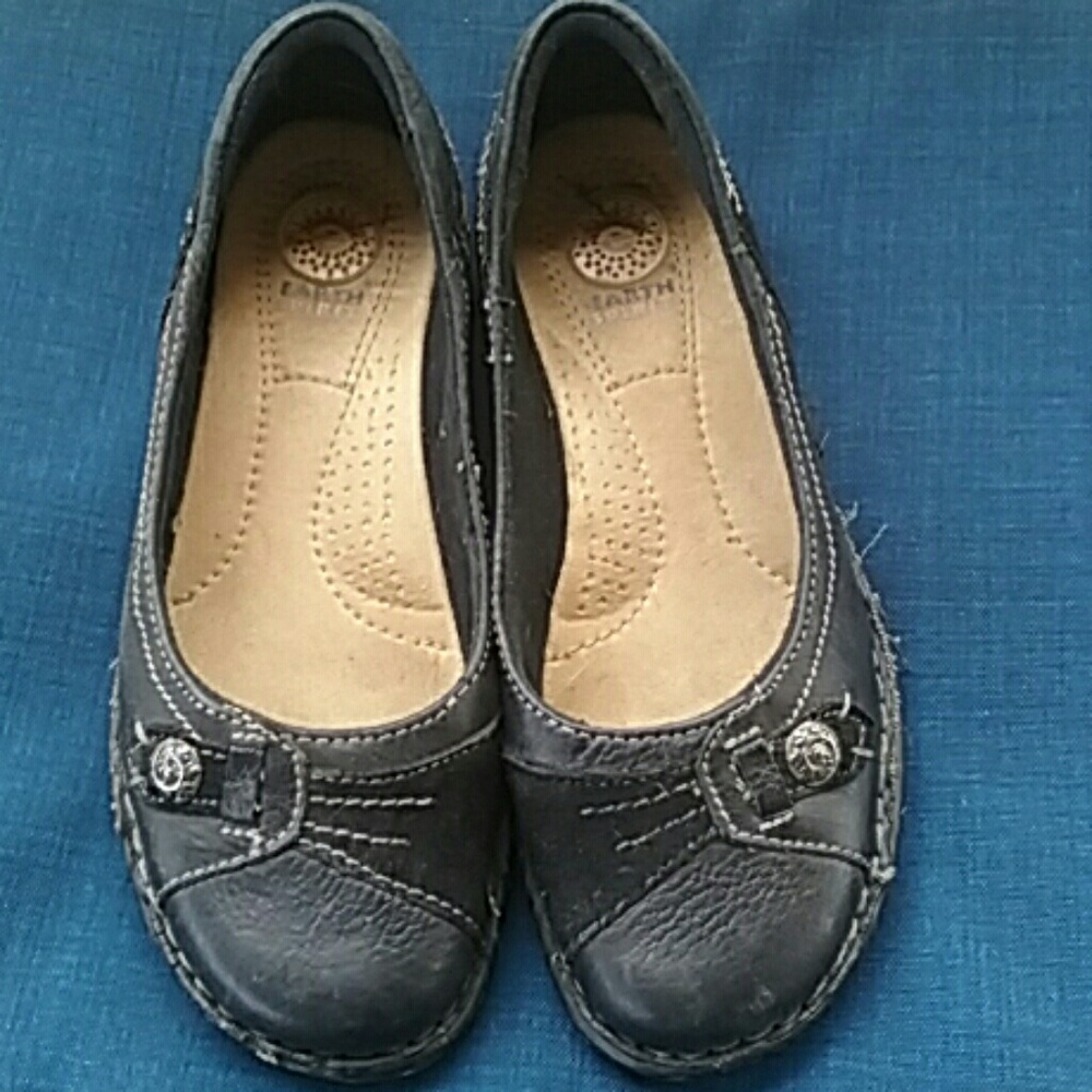 Black flats.