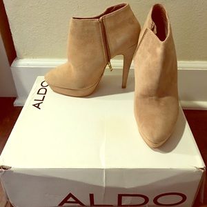 Aldo platform booties