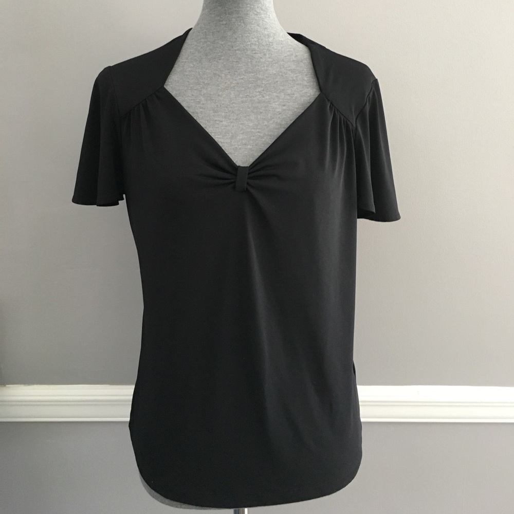 Anne Klein blouse in black