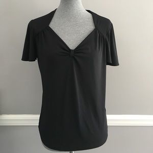 Anne Klein blouse in black