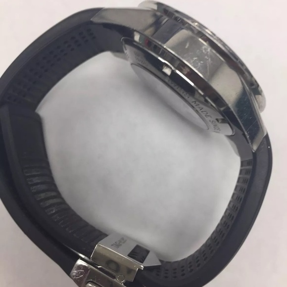 TAG HEUER CARRERA AUTOMATIC GENTS RUBBER  WATCH - Picture 3 of 5