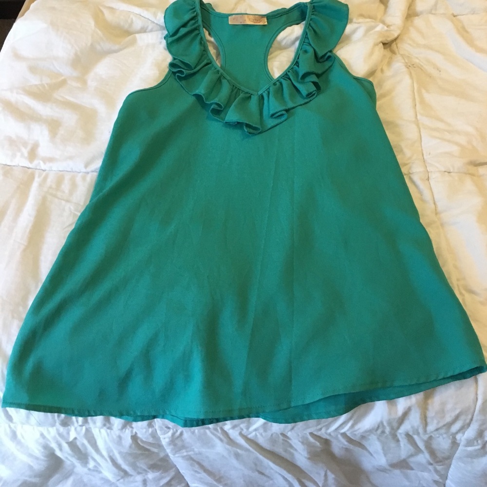 Teal tank