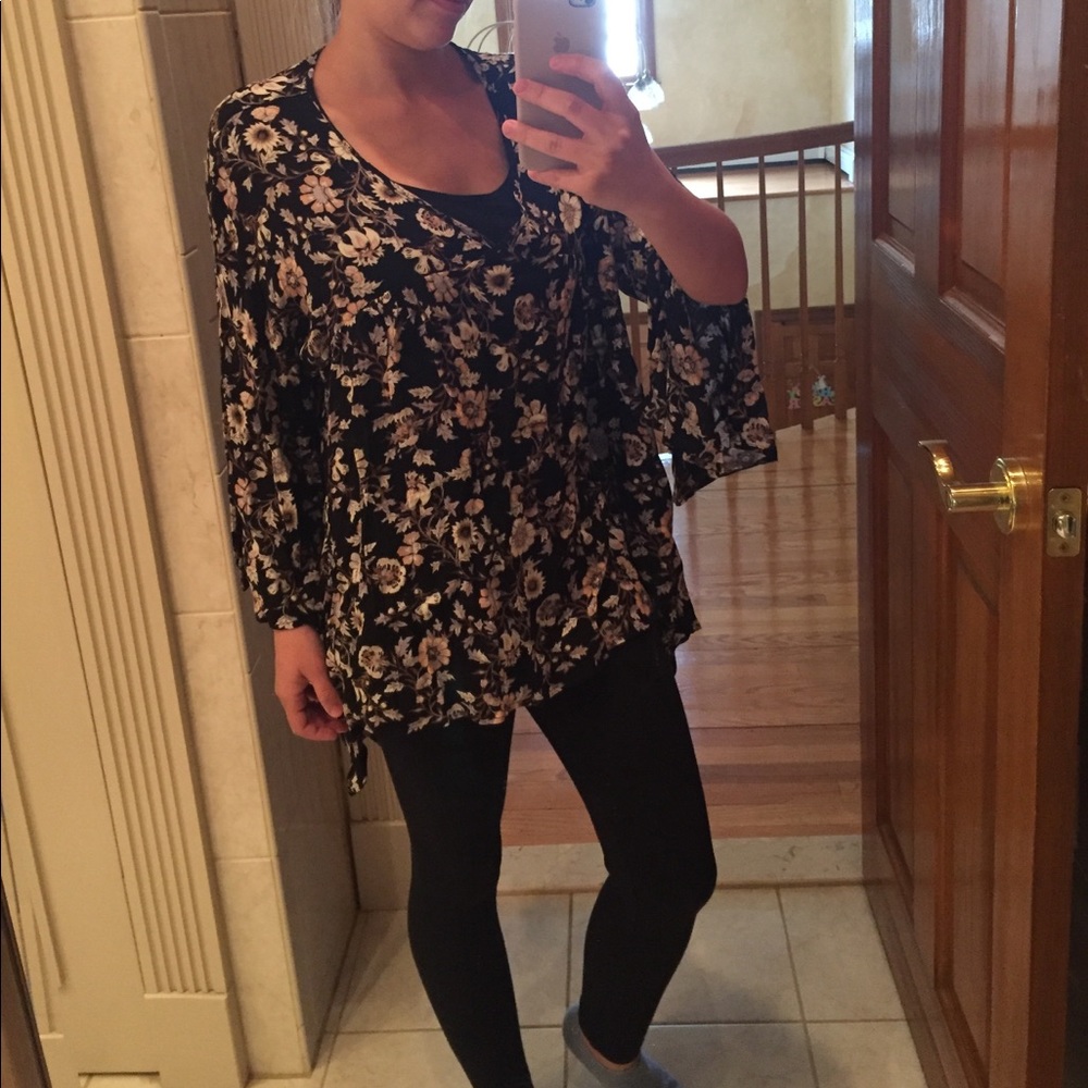 Floral high low tunic - Picture 4 of 4