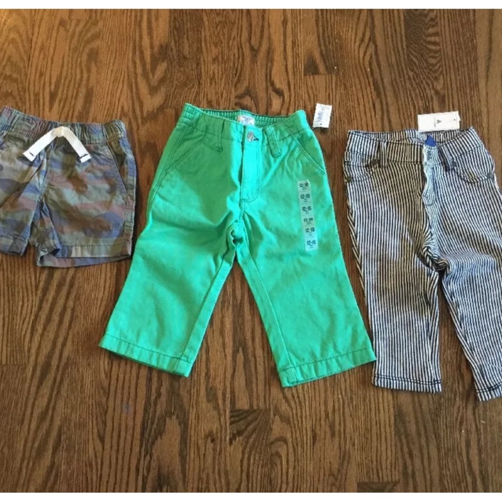 Lot of 12-18 Month bottoms boys NWT