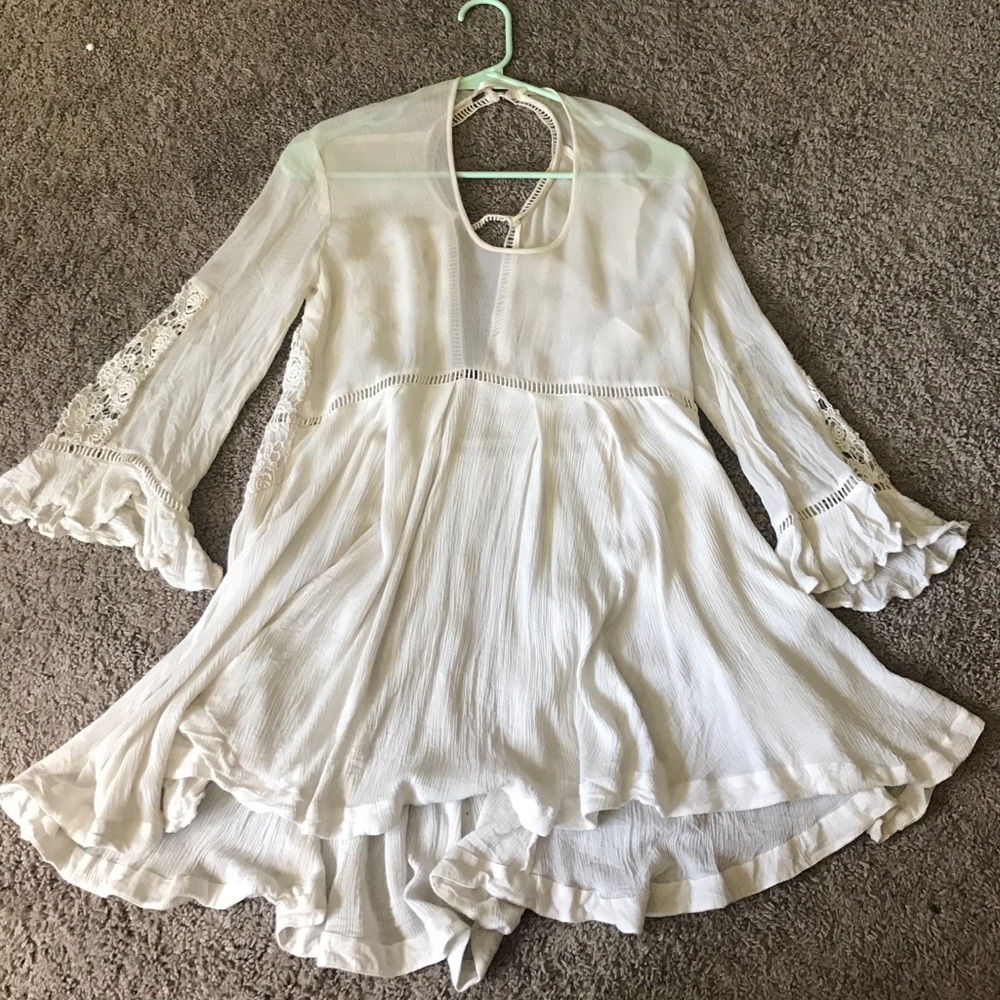 White Free People tunic