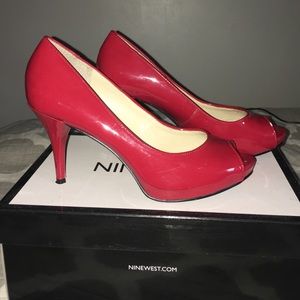 Nine West Red Heels