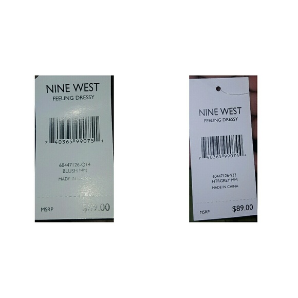 Pink Blush Color Nine West Handbag Purse - Picture 7 of 8