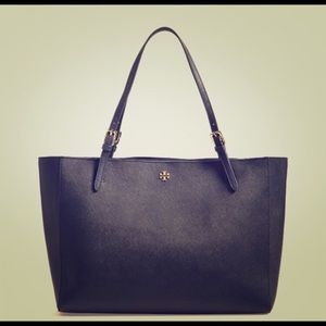 Tory Butch 'York' Buckle Tote (Like New)