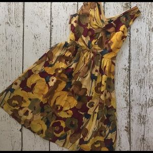 Banana Republic Silk Midi Dress