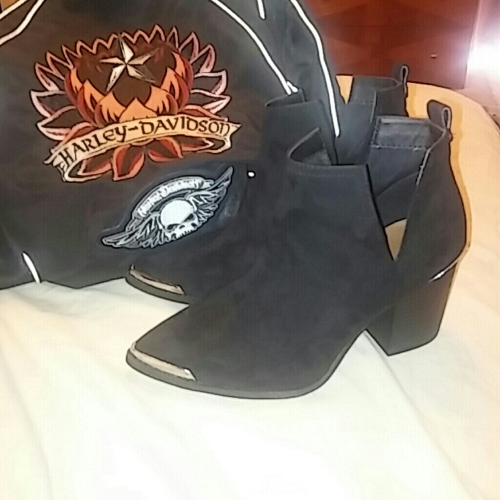 Black Ankle Boots Brand New