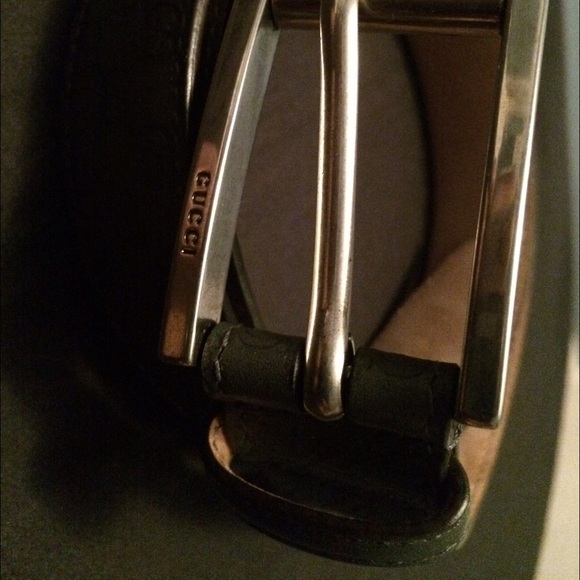 Men's /Women's Signature Gucci leather belt - Picture 4 of 4