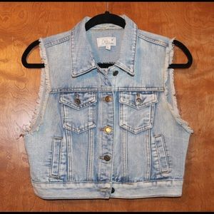 ChiQle Denim Architect Jean Jacket