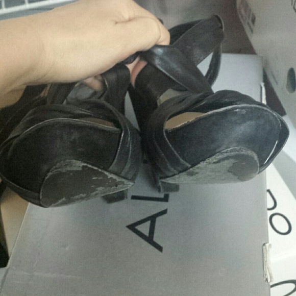 Aldo Shoes Black high heels sz 5 guc - Picture 4 of 5