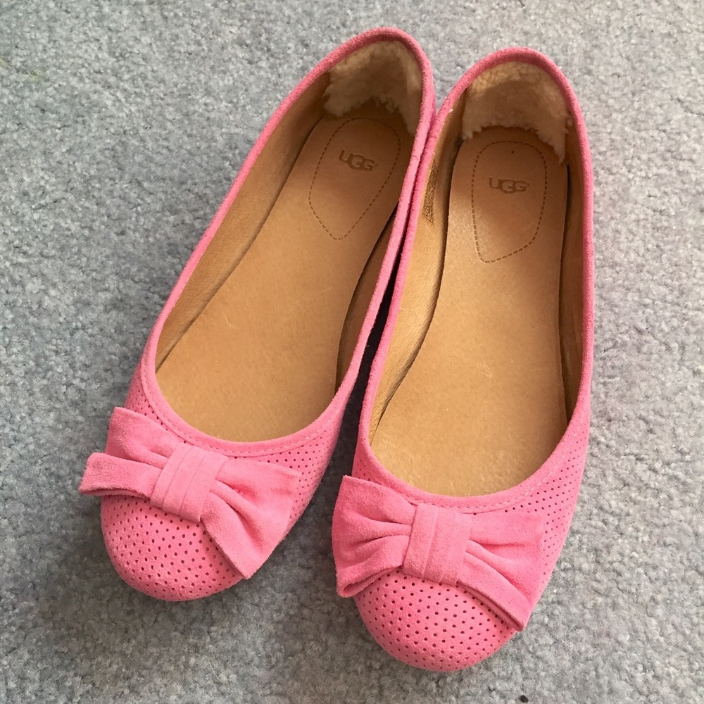 Ugg Pink Flats