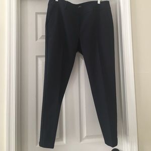 Loft Julie pants in navy.