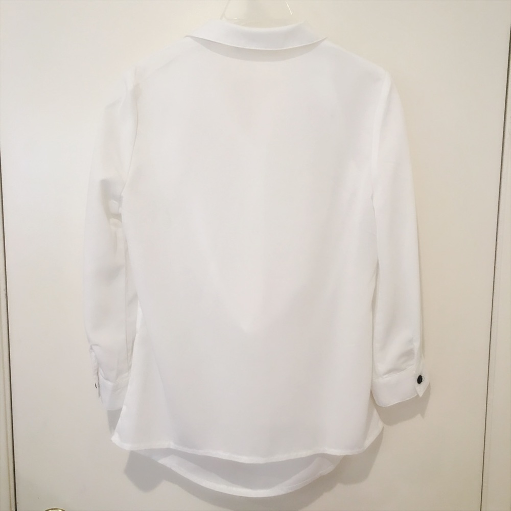 White silk blouse - Picture 3 of 3
