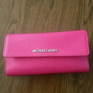 Pink Michael Kors Wallet