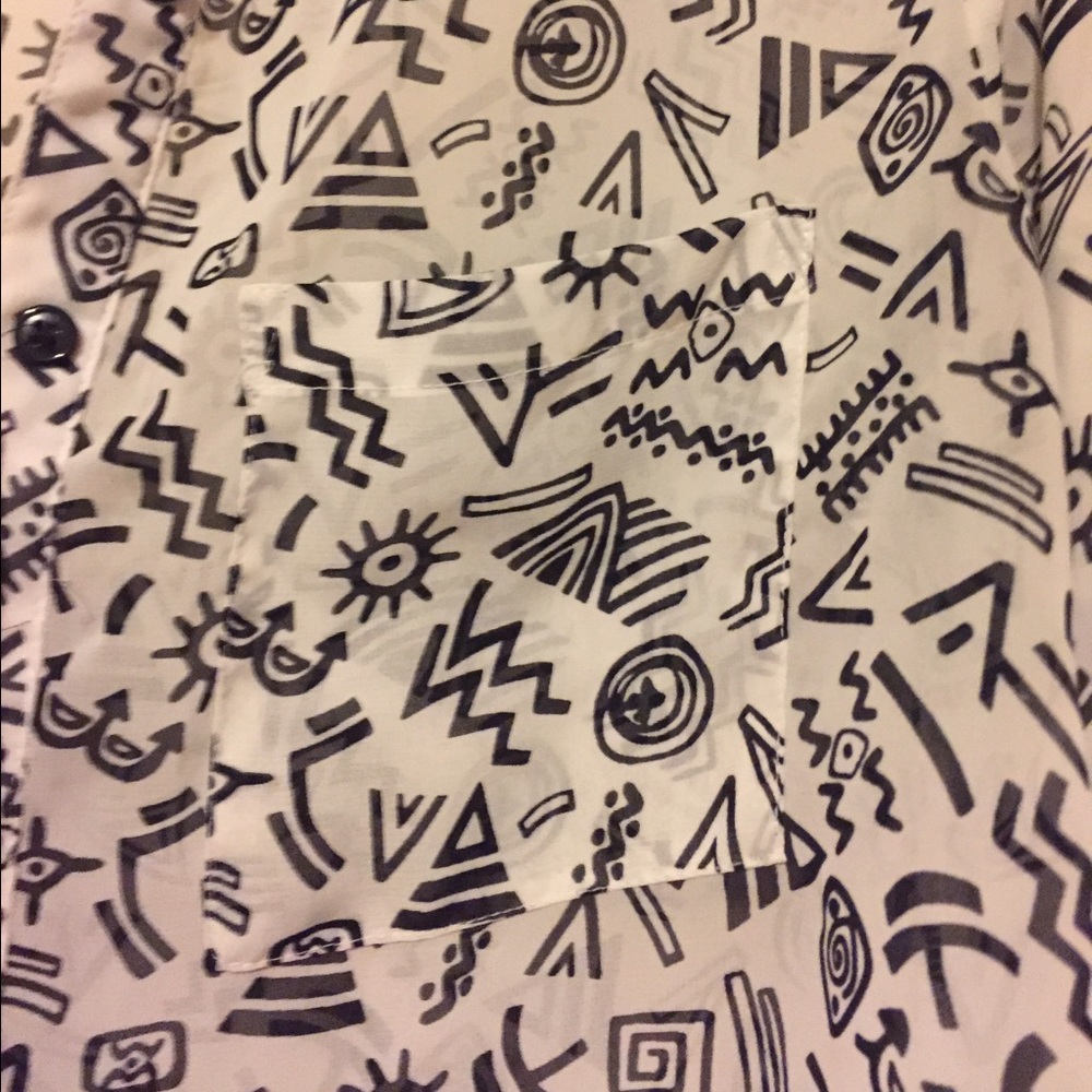 Patterned blouse - Picture 2 of 5