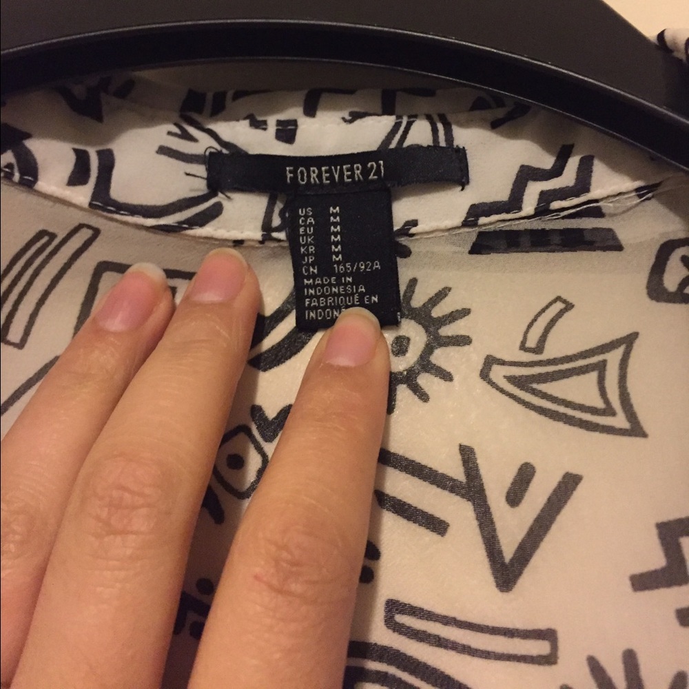 Patterned blouse - Picture 3 of 5