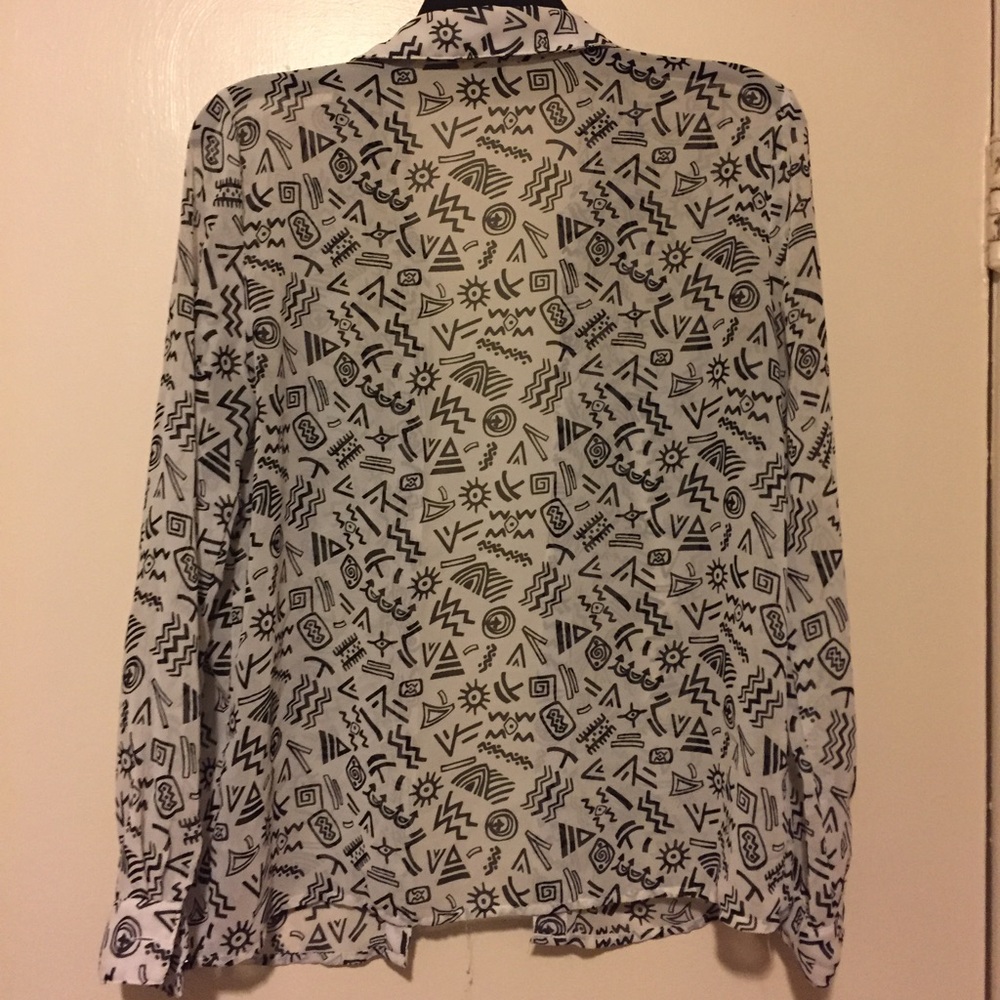 Patterned blouse - Picture 4 of 5