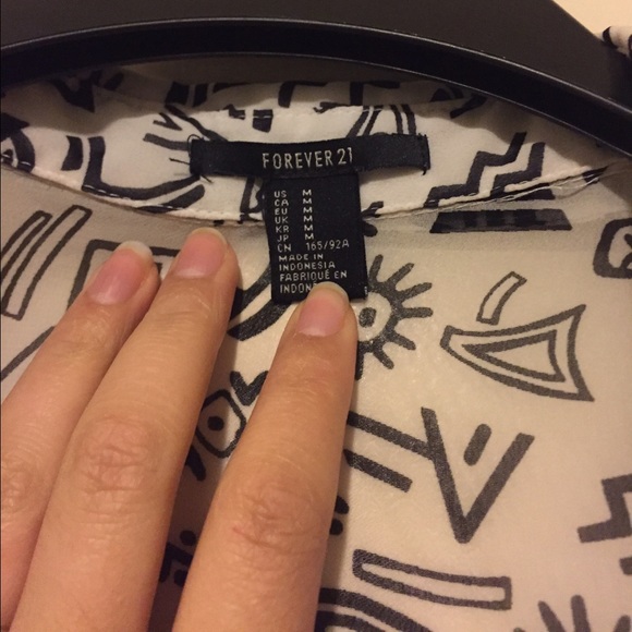 Patterned blouse - Picture 3 of 5