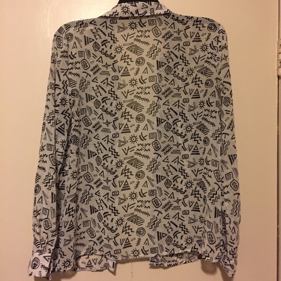 Patterned blouse - Picture 4 of 5