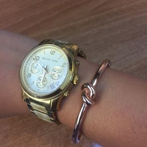 Gold Michael Kors Timepiece