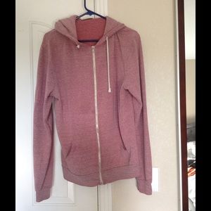Men's zip-up hoodie