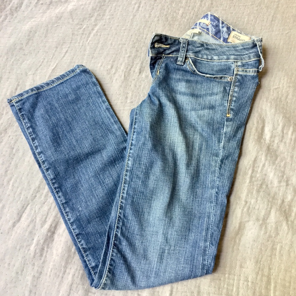 Gap Limited Edition Low-Rise Straight Leg Jeans