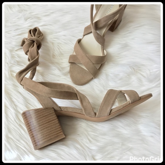 5⭐️Last One • VICTORIA SUEDE LACE-UP SANDALS - Picture 2 of 7