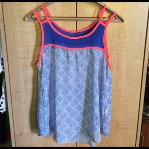 Cute patterned tank top