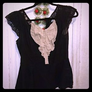Peplum Lace Top