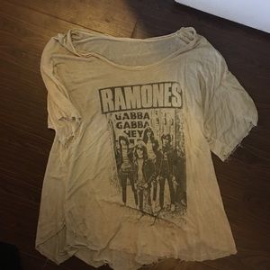 Vintage rocker ramones t