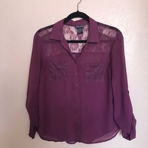 Purple blouse