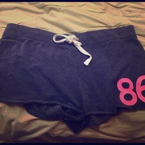 Blue Victoria's Secret Lounge Short