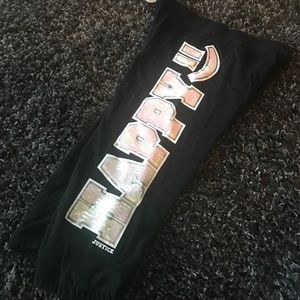 Justice Happy knee pants girls