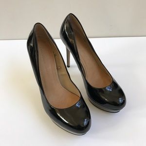 ZARA platform black pumps