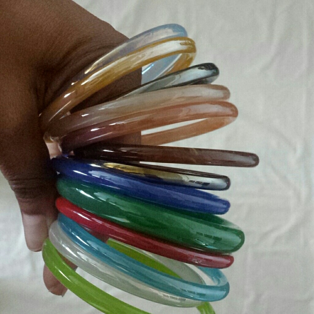 Glass bracelets