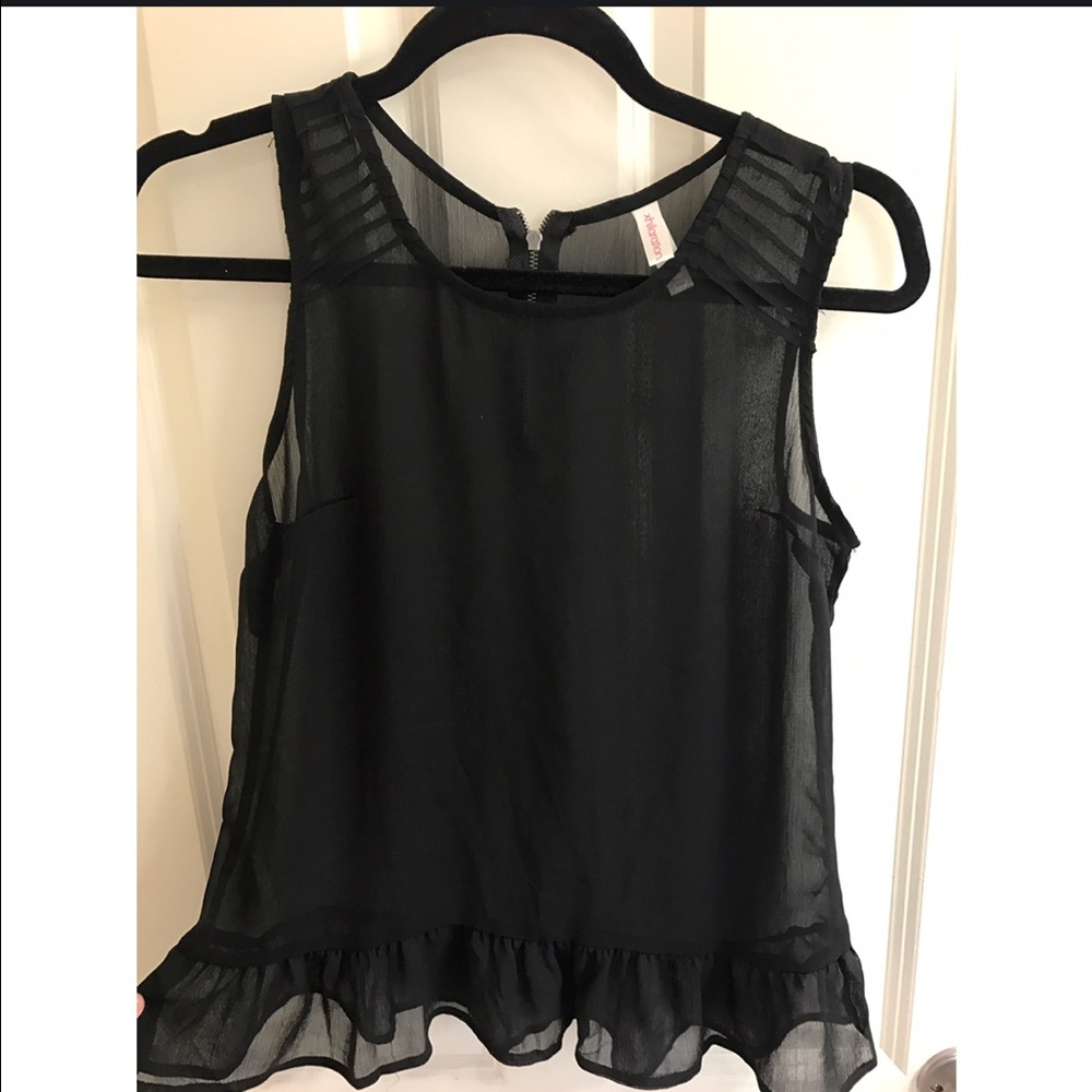 Super cute see-through blouse