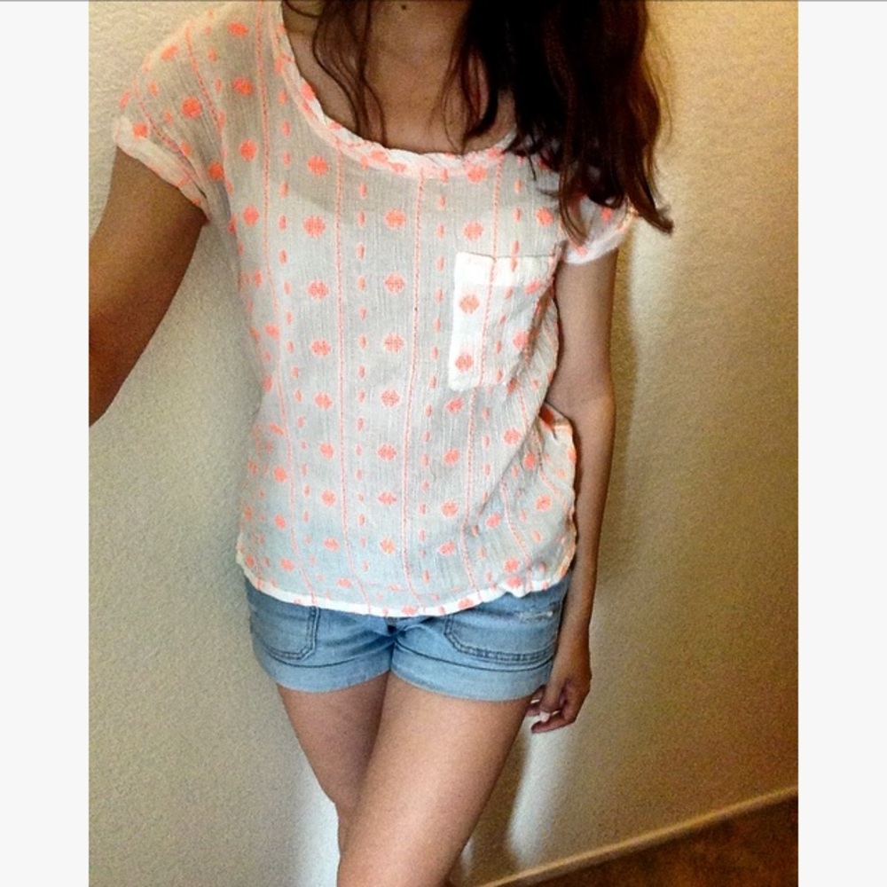 H&M sheer tee