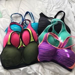 Set of 6 Champion sports bras