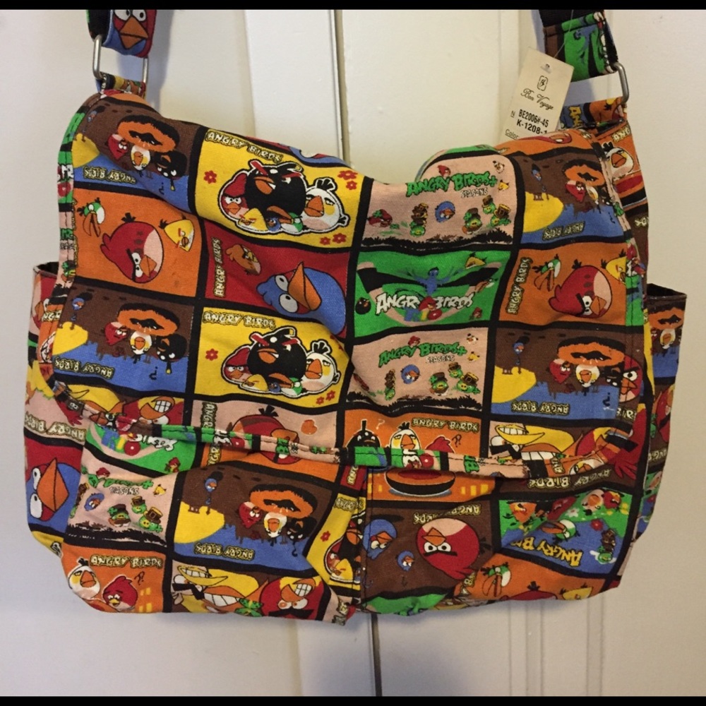 Angry birds compartment bag