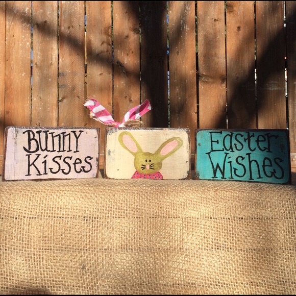 Primitive easter stacked blocks - Picture 2 of 4