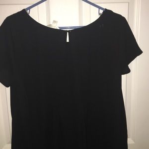 Mth Degree Tops - ‼️NWOT‼️Silky black dress shirt Mth Degree Tops - ‼️NWOT‼️Silky black dress shirt