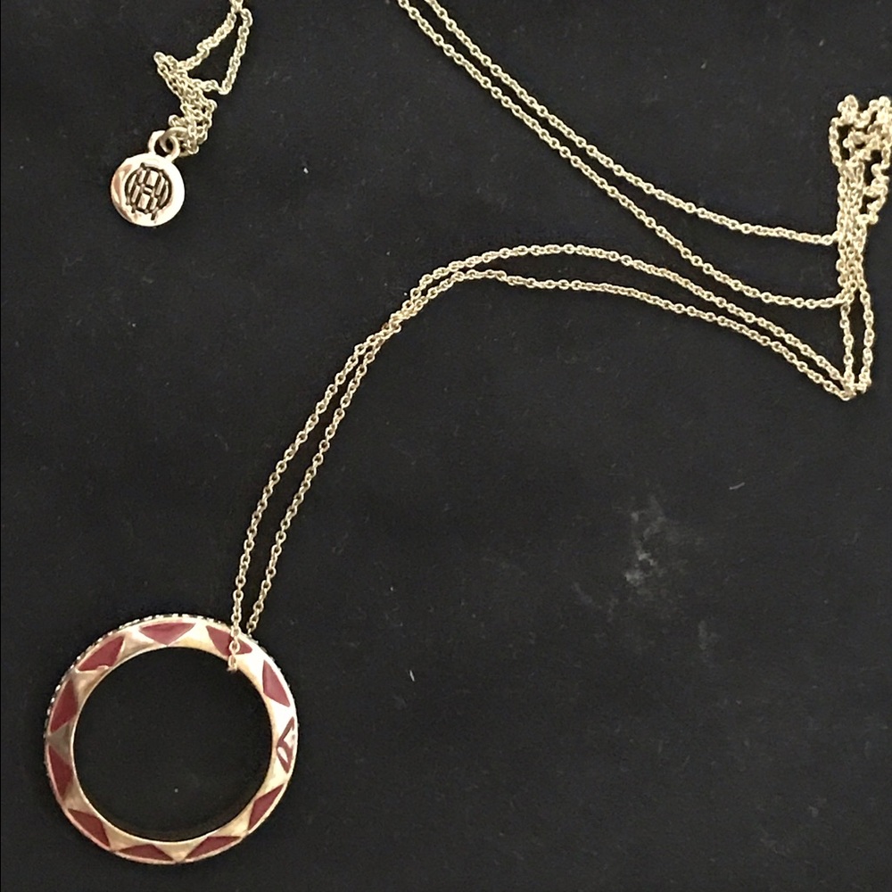 House of Harlow sunburst pendant