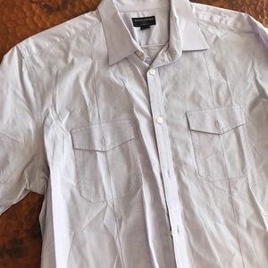 Spring button down