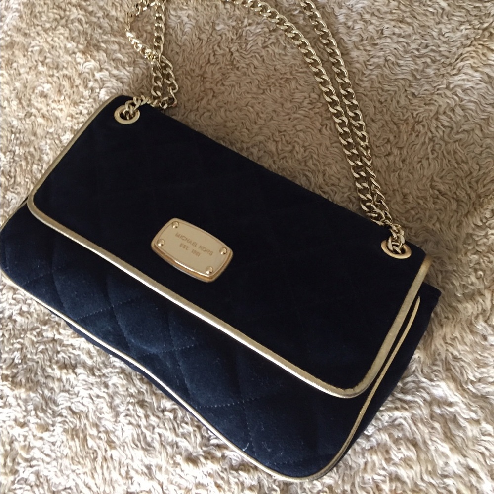 Michael Kors small quilted flap shoulder bag