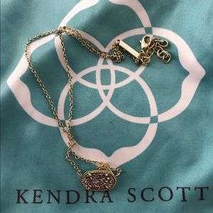 Kendra Scott Elisa drusy necklace