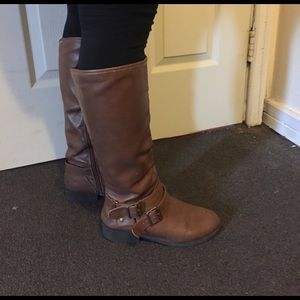 Brown boots