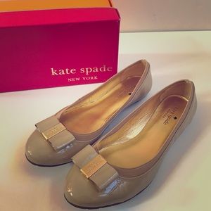 Kate Spade nude flats